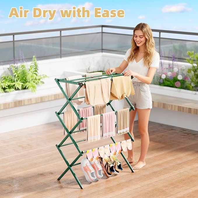 BAKON Clothes-Drying-Rack-Foldable - Image 7