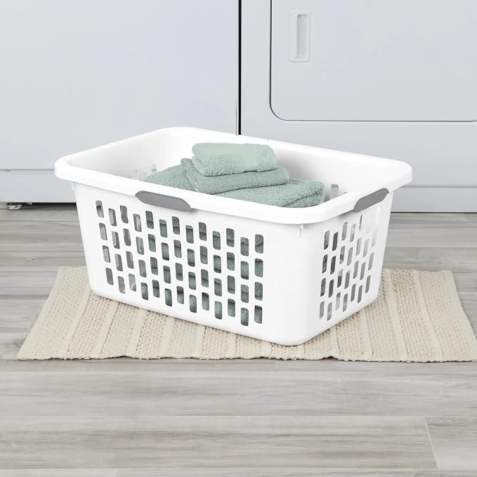 Large Plastic Laundry Basket - Image 6