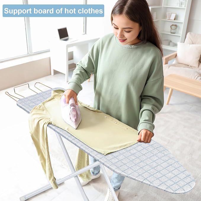 43" x 13" Ironing Board Height Adjustable Iron Board, Heavy Duty Ironing Board - Image 4