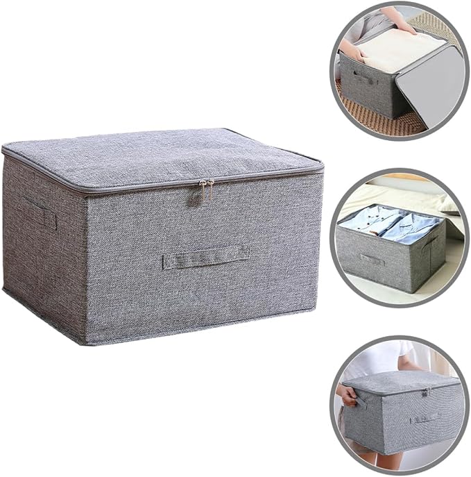 Homoyoyo Large Foldable Fabric Clothes Storage Box - Image 9