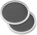 2 Pack, 12-Inch Non-Skid Lazy Susan Organizers by MakeLifeBetterEasier