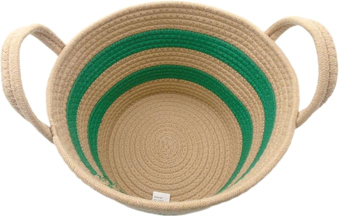 Youngfine Horizonweave Green Storage Basket - Image 7
