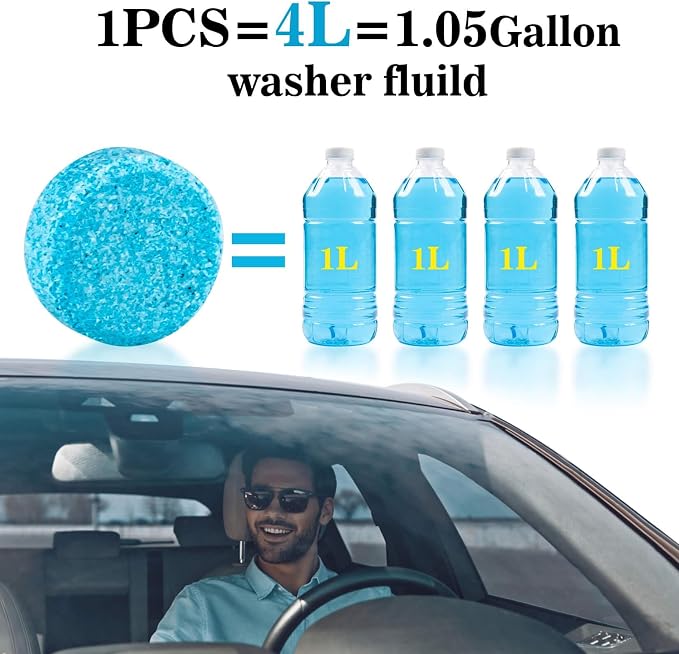 Sukh 400 Car Windshield Washer Tablets - Image 3