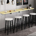 Wall Mounted Folding bar Table, Wooden Wall Dining Table, Narrow Long Floating by Unknown
