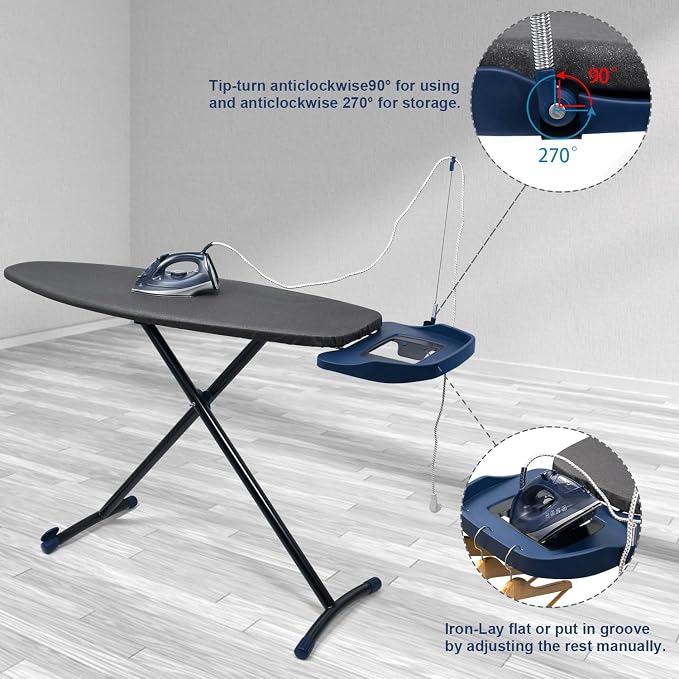 Duwee 18" ×53" Ironing Board - Image 4