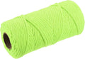 MECCANIXITY Cotton Rope Twisted Braided Twisted Single Strand Cord, Fluorescent by MECCANIXITY