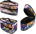 Floral Iron Portable Storage Bag Fits by Maiyoinou