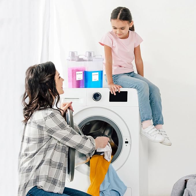 94 OZ Laundry Detergent Dispenser, Laundry Soap Dispenser, Fabric Softener - Image 6