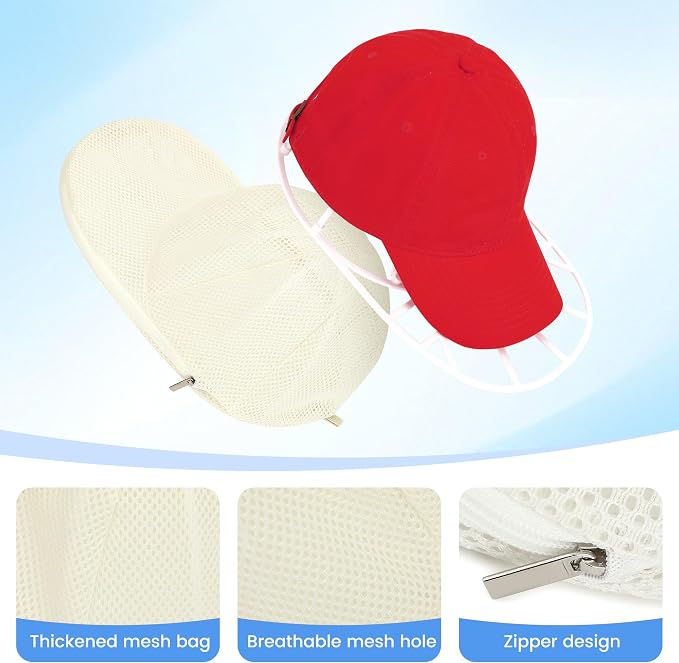 Hat Washer Cage for Baseball Caps, Hat Cleaner for Washing Machine & Dishwasher - Image 6