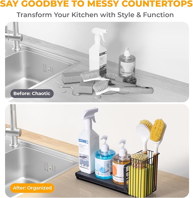 KONE Kitchen Sink Caddy: Sponge Holder - Image 5
