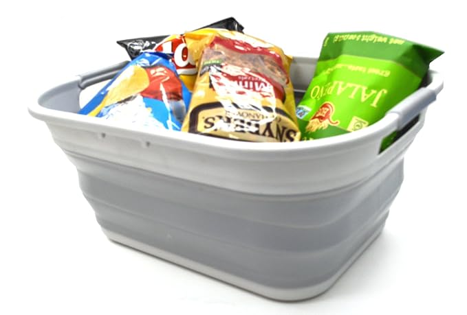 SAMMART 19.5L Collapsible Plastic Laundry Basket - Image 5