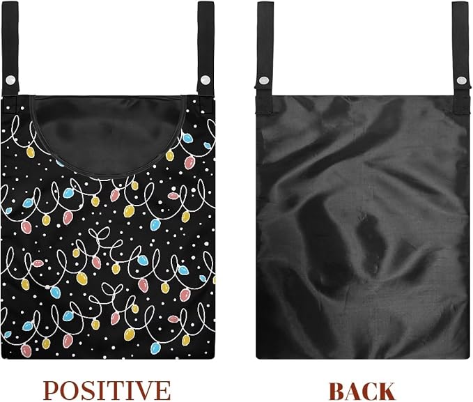 Christmas Lights Clothespin Bag Clip Large Capacity Storage Bag Machine - Image 7