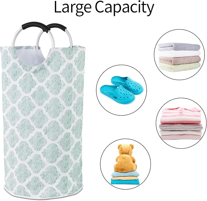 Dalykate Extra Large Laundry Basket 115L Collapsible Oxford Fabric Laundry - Image 3