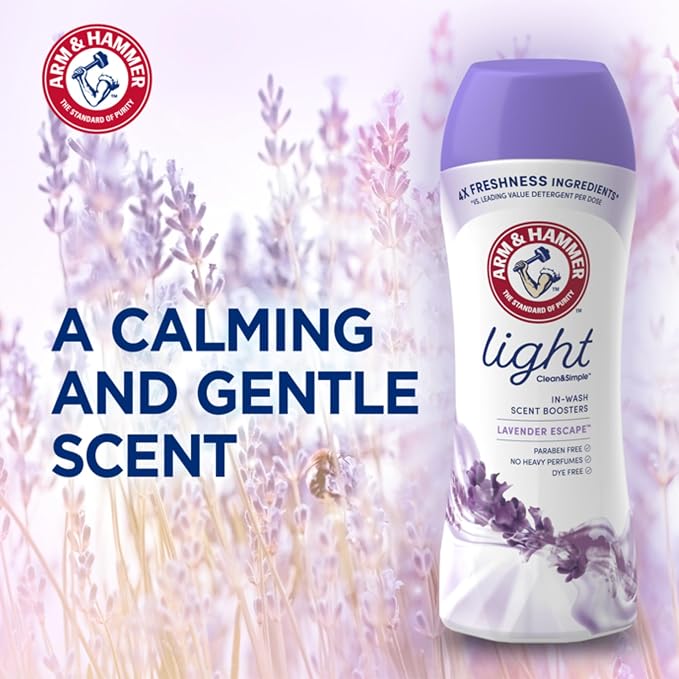 Arm & Hammer Light In-Wash Scent Booster Lavender Escape 24oz - Image 5