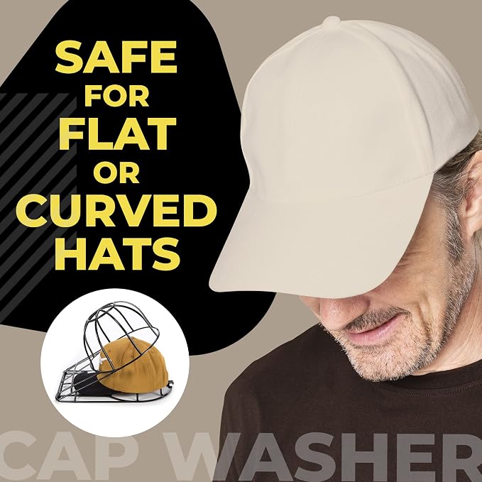 BallcapBuddy Original & Patented 3-Pack Baseball Hat Washer Cage - Image 6