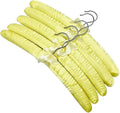 Hanger 5PCS Coat Satin Padded Clothes Silk Wrapped Display Sponge Hangers by Unknown