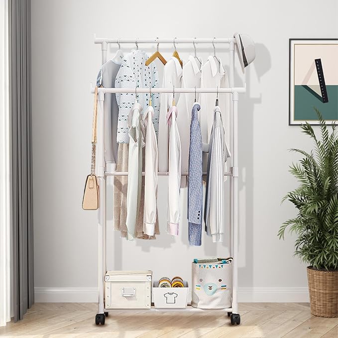 Double Clothes Rack - Image 3