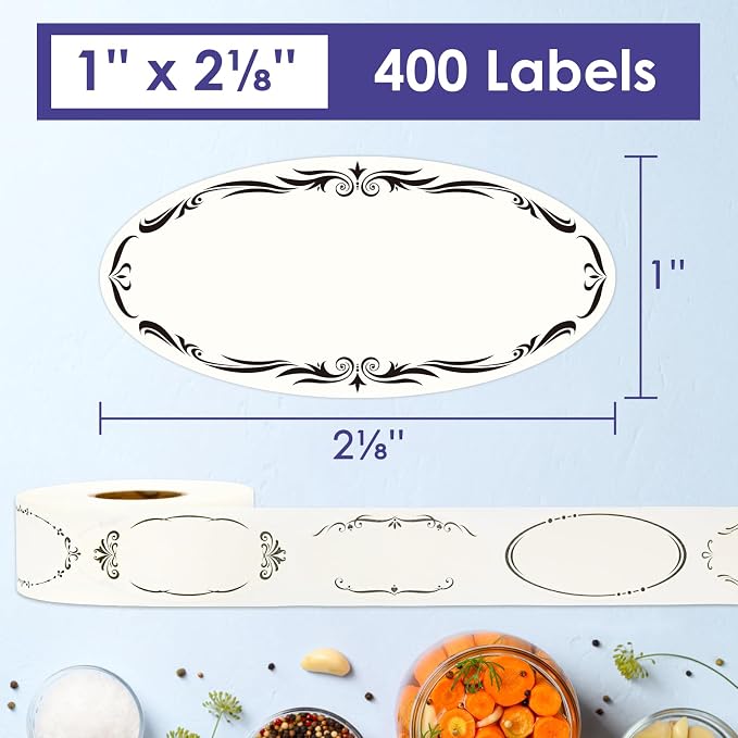 DGBDPACK 400 Dissolvable Canning Labels - Image 2