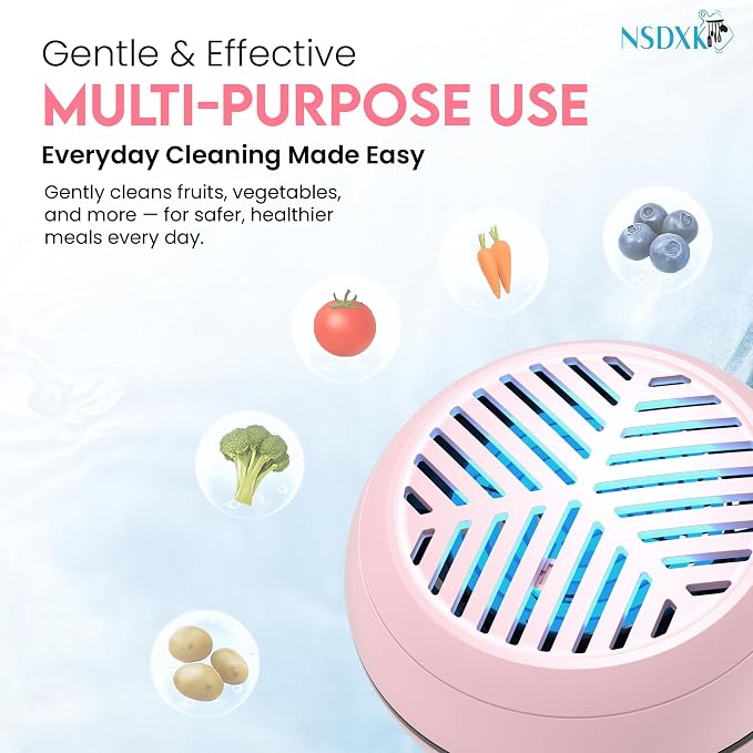 Fruit and Vegetable Washing Machine, Fruit Vegetable Cleaner Device, Portable - Image 7