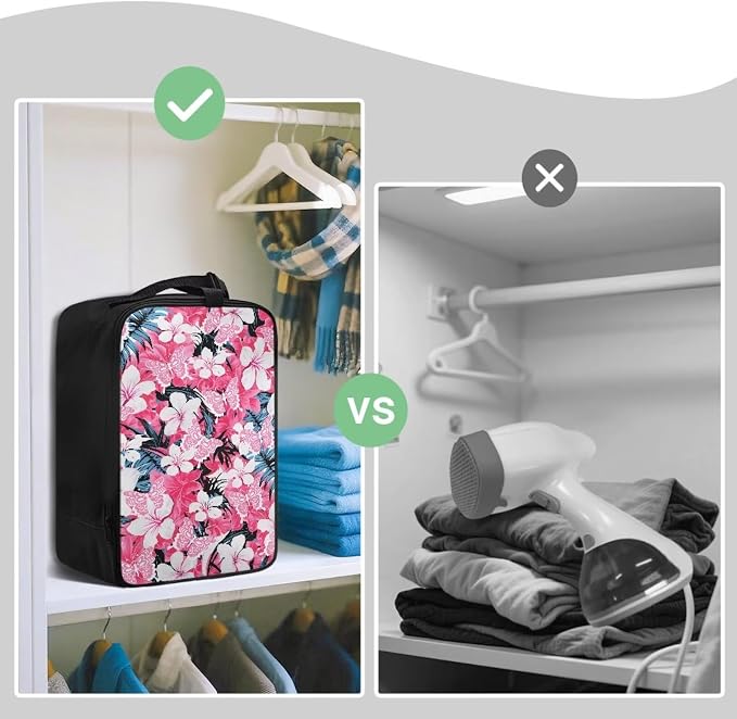 Portable Steamer Iron Storage Bag Egg Flower Lightweight Travel Organizer Pouch - Image 4