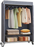 H4 Plus Rolling Clothes Rack by Higeego