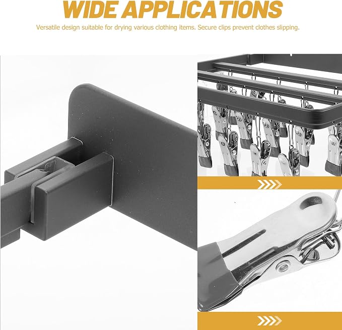 Multifunctional Wall-Mounted Laundry Hanger - Image 9