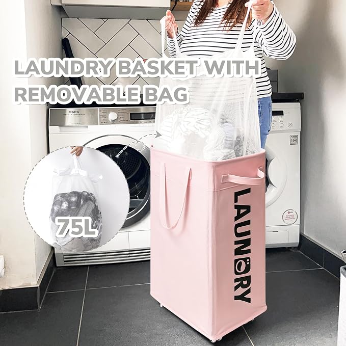 CHICVITA 2-Pack Laundry Hamper - Image 4