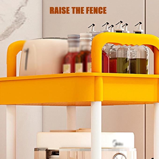Slim Rolling Storage Cart Laundry Room, Easy Assemble Utility Carts - Image 6
