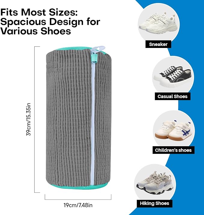 Shoe Washing Machine Bag: Laundry Shoe Bag - Image 4