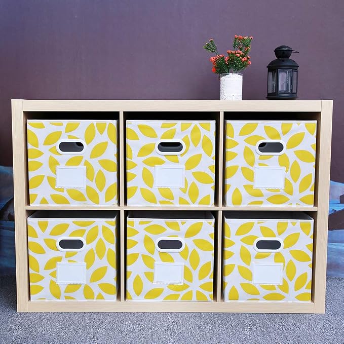 MAX Houser Fabric Storage Bins Cubes Baskets Containers - Image 5