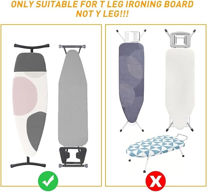 THYGIFTREE Ironing Board Holder Wall Mount, Metal Ironing Board Hanger - Image 5