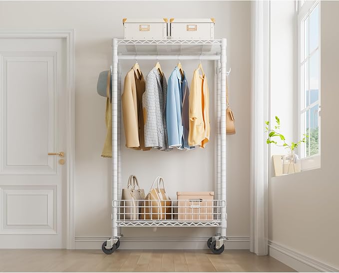 VIPEK R1 Rolling Clothes Rack - Image 9