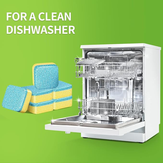 NATRUTH 30 Pack Dishwasher Cleaner Tablets Individually Wrapped, Deep Cleaning - Image 4
