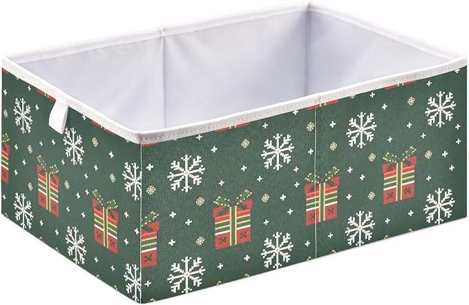 senya Large Storage Bins Collapsible Foldable Storage Cubes Fabric Basket - Image 2