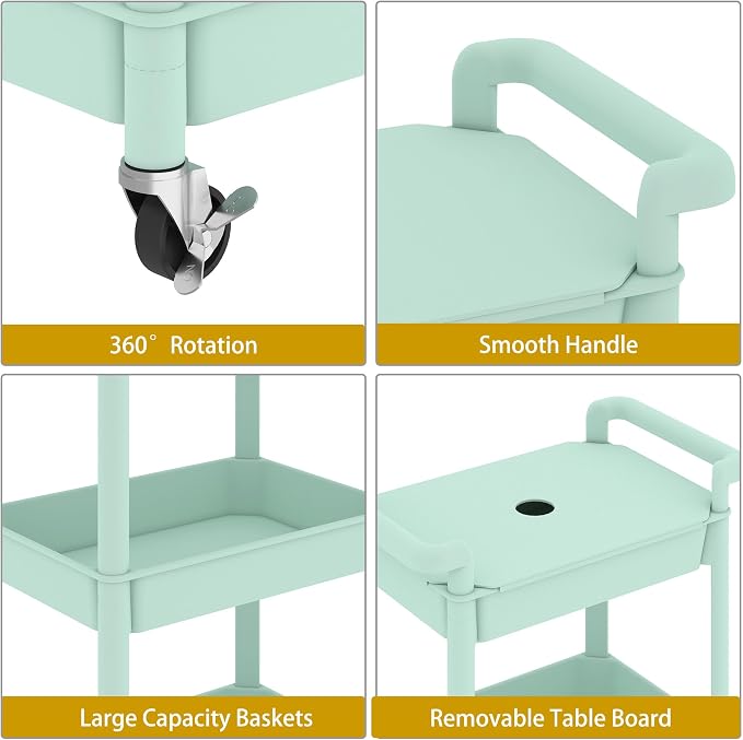 MIOCASA Utility Rolling Cart - Image 4
