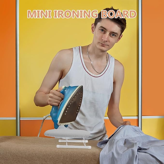 Foldable Mini Ironing Stand Heat Resistant Sleeve Board - Image 5