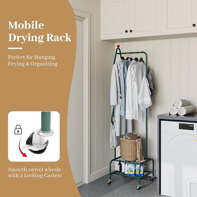 Clothes Rack, Metal Garment Rack - Image 5