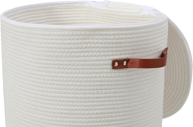 Extra Large Cotton Rope Storage Basket - Image 3