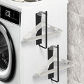 2 Pack Magnetic Hanger Holder for Laundry Room, Space-Saving Hanger Organizer by FODIENS