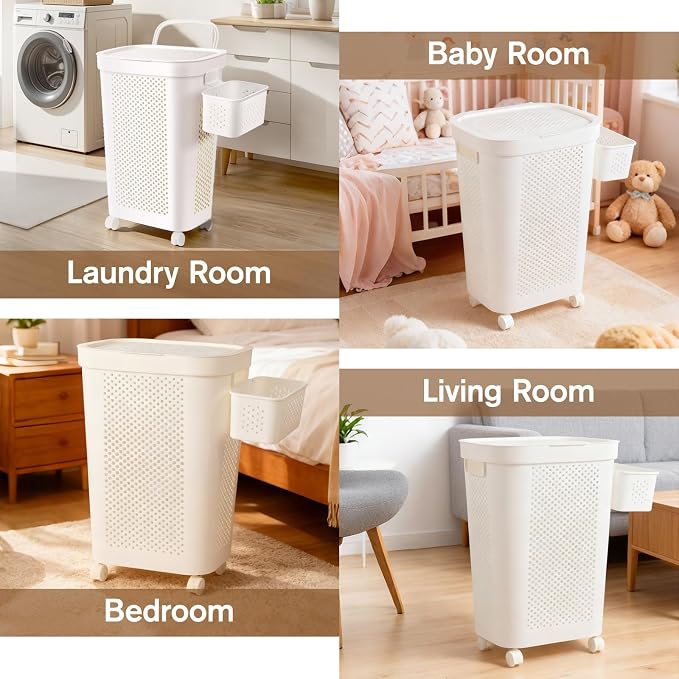 Ultra Wheeled Laundry Hamper - Image 7