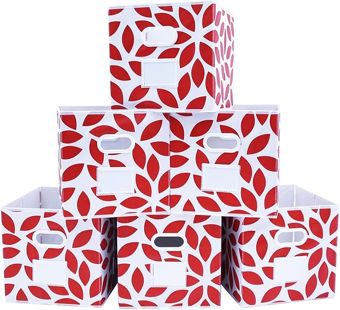MAX Houser Fabric Storage Bins Cubes Baskets Containers - Image 6