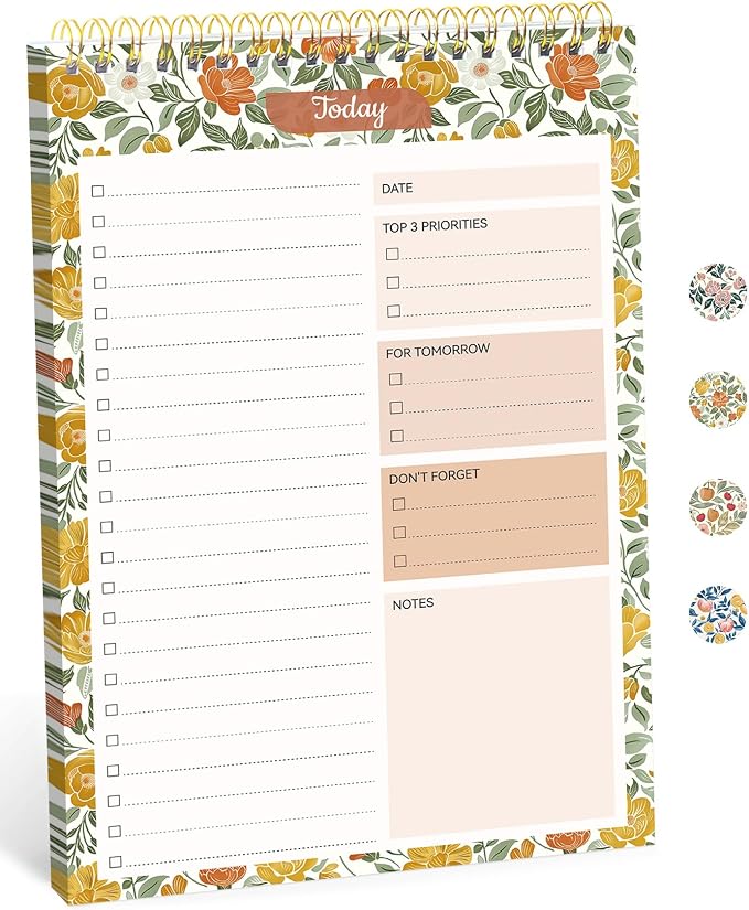 Taja To Do List Notepad by Taja