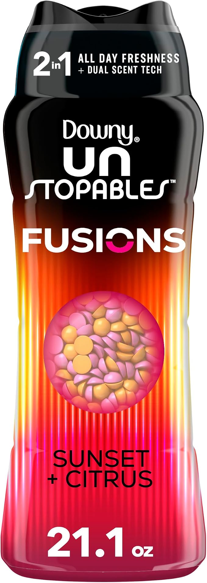 Downy Unstopables Fusions Scent Duos Laundry Scent Booster Beads, Sunset and by Downy