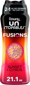 Downy Unstopables Fusions Scent Duos Laundry Scent Booster Beads, Sunset and by Downy
