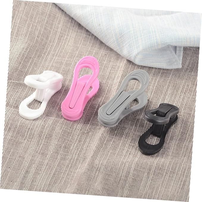 ABOOFAN 10pcs Non Slip Hangers Pants Hangers Clips Laundry Organizer Drying - Image 4