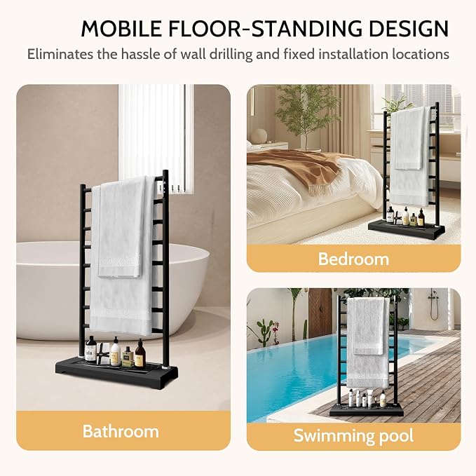 Freestanding Heated Towel Racks - Image 2