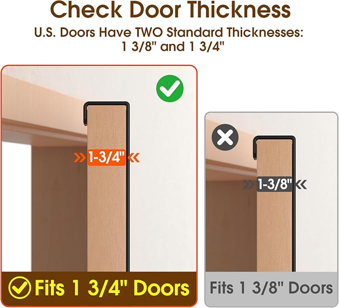 Long Over The Door Hooks Hanger - Image 3