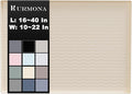 URMONA 37'' x 22'' Waterproof Silicone Under Sink Mat Cabinet and Counter by URMONA