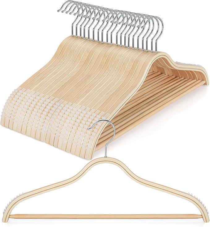 TOPIA HANGER Sleek Wooden Hangers by TOPIAHANGER