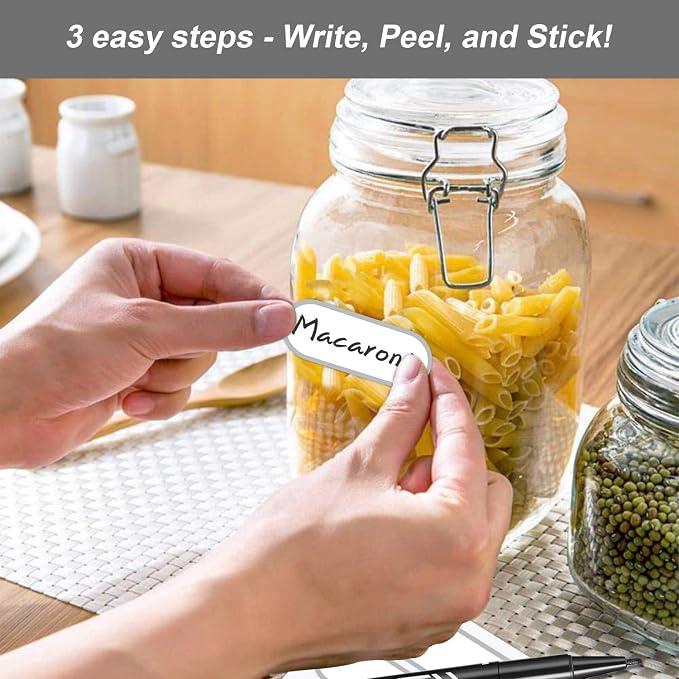 Spice Labels Stickers, Waterproof Pantry Labels - Image 3